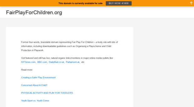 fairplayforchildren.org