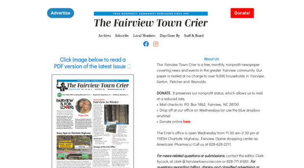 fairviewtowncrier.com