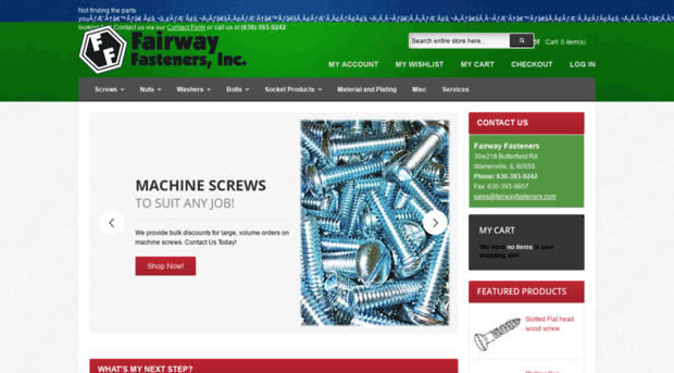 fairwayfasteners.com