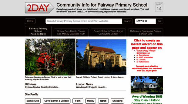 fairwayprimaryschoollondon.2day.uk