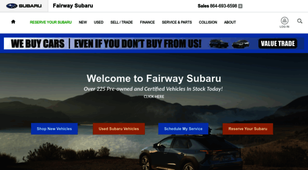 fairwaysubaru-sc.com