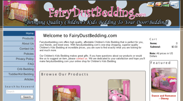 fairydustbedding.com