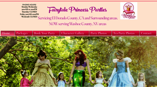 fairytaleprincesspartiesedh.com