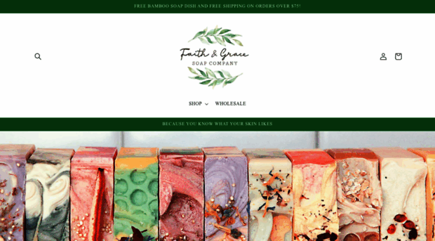 faithandgracesoap.com