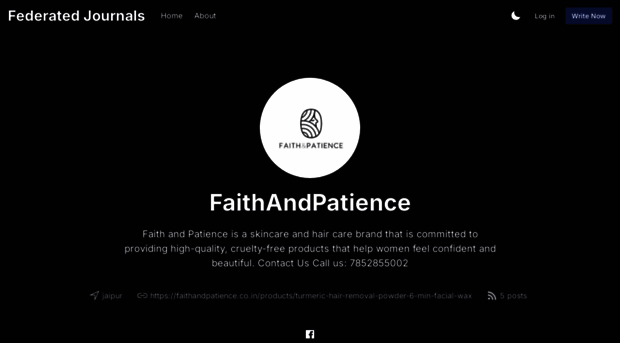faithandpatience.federatedjournals.com