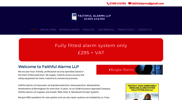 faithfulalarms.co.uk