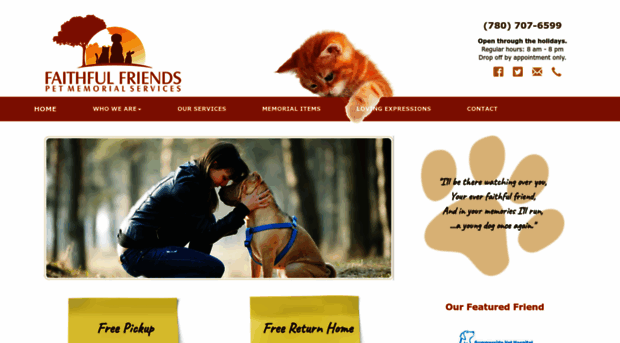 faithfulfriendspetmemorial.com