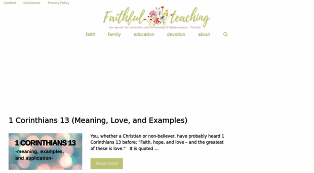 faithfulteaching.com