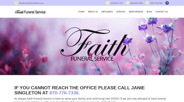 faithfuneralservice.net