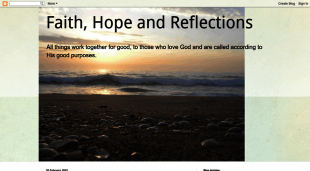 faithhopeandreflections.blogspot.com