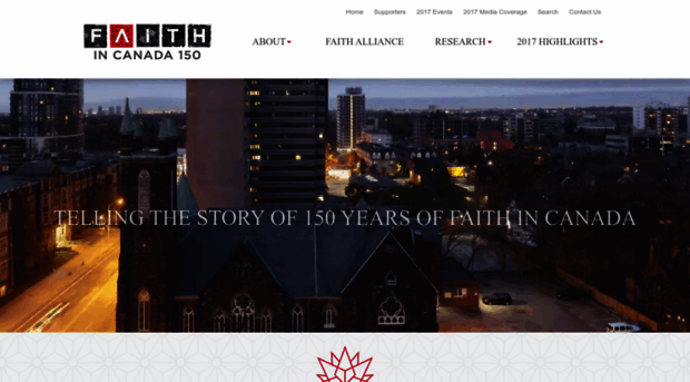 faithincanada150.ca