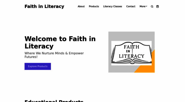 faithinliteracy.com