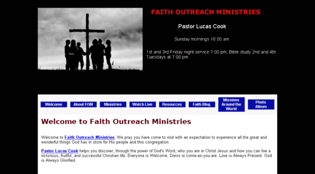 faithoutreachministries.com