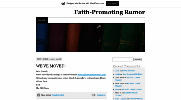 faithpromotingrumor.wordpress.com