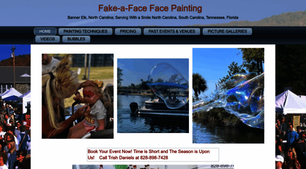 fakeafacepainting.com