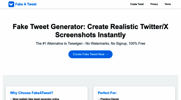fakeatweet.com