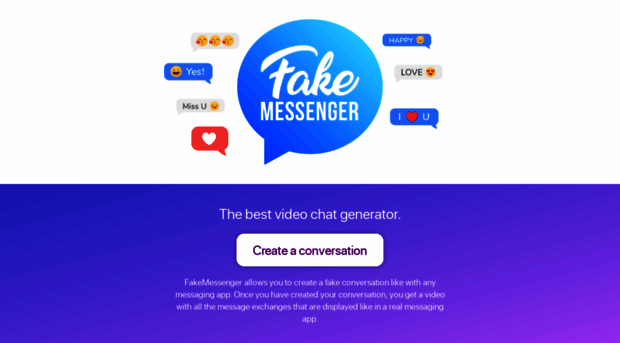 fakemessenger.com