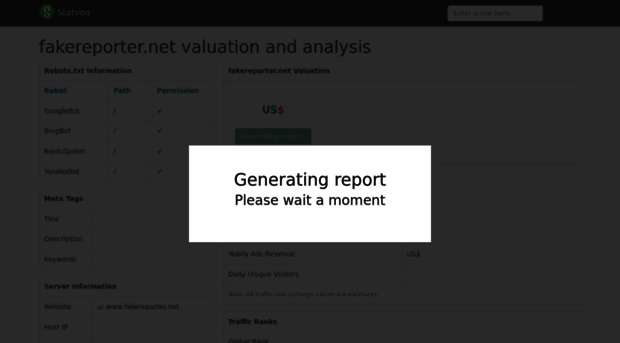 fakereporter.net.statvoo.com