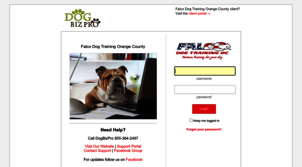 falcodogtrainingorangecounty.dogbizpro.com