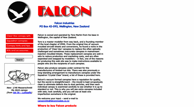 falconmodels.co.nz