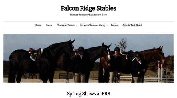 falconridgestables.com