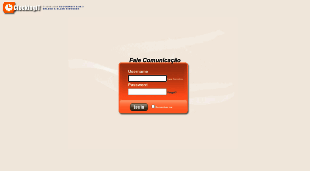 falecomunicacao.clockingit.com