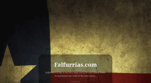 falfurrias.com