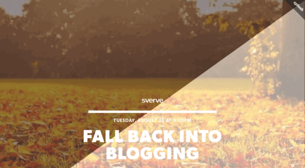 fallbackintoblogging.splashthat.com