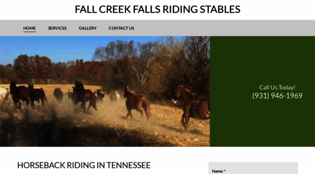 fallcreekfallsridingstables.com