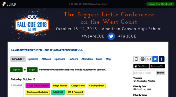 fallcue2018.sched.com