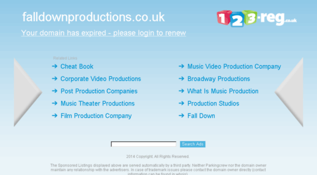 falldownproductions.co.uk