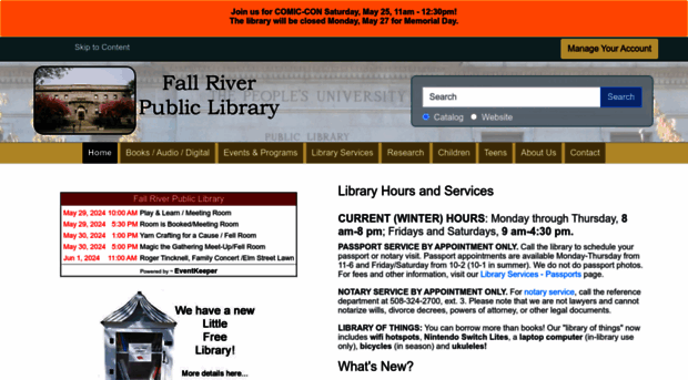 fallriverlibrary.org