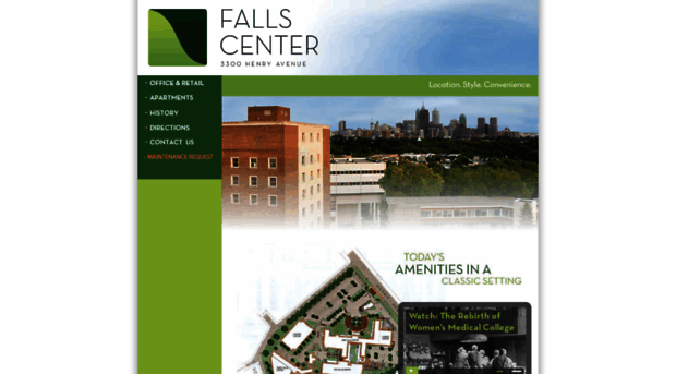 falls-center.com