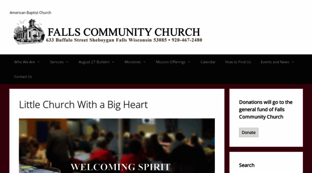 fallscommunitychurch.com