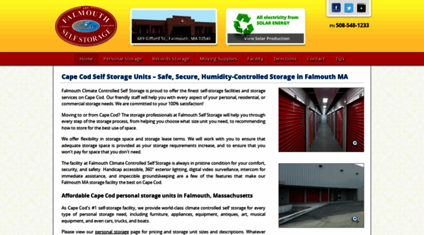 falmouthselfstorage.com