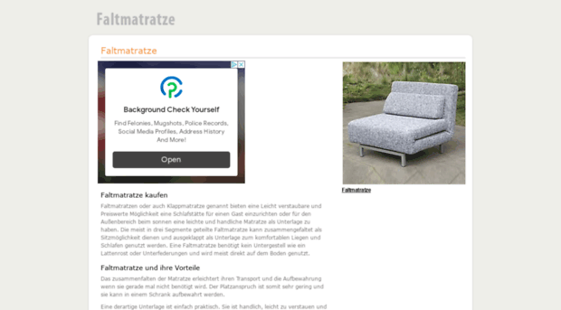 faltmatratze.net