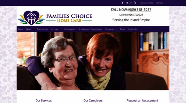 familieschoicehomecare.com