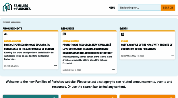 familiesofparishes.org