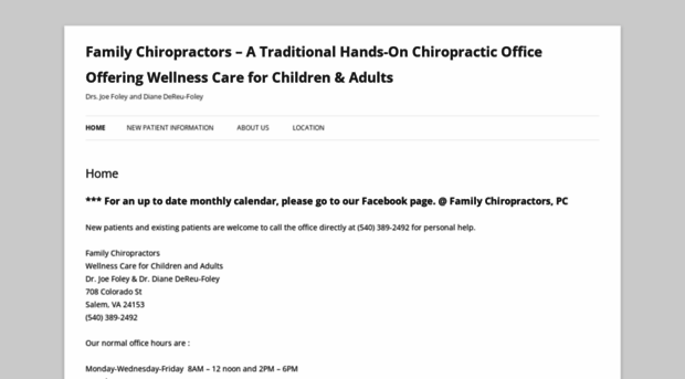 familychiropractors.net