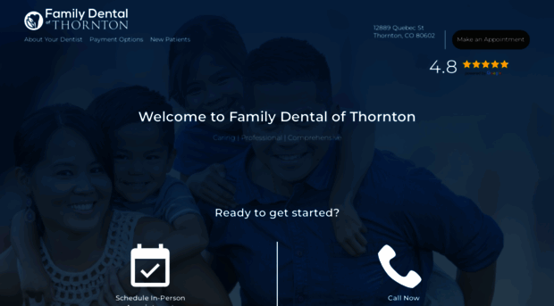 familydentalofthornton.com