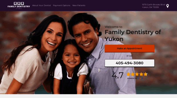 familydentistryofyukon.com