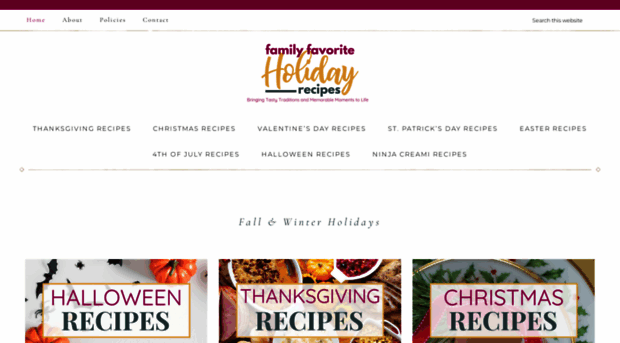 familyfavoriteholidayrecipes.com