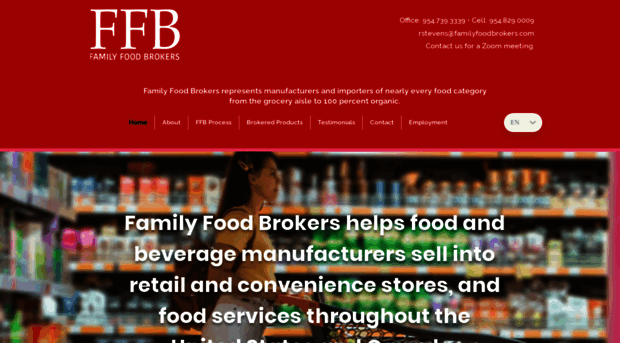 familyfoodbrokers.com