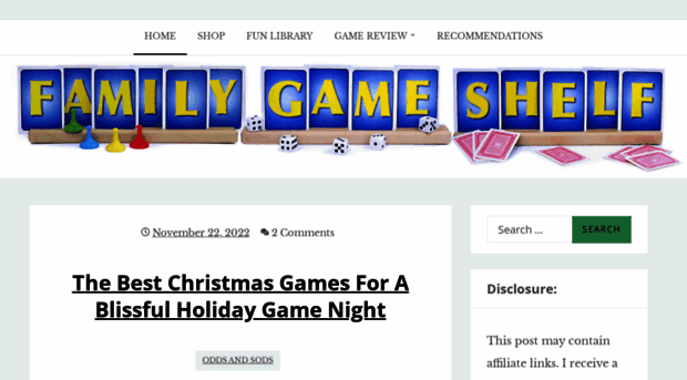 familygameshelf.com