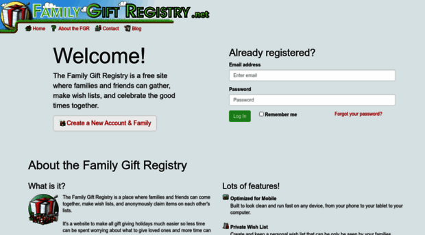 familygiftregistry.net