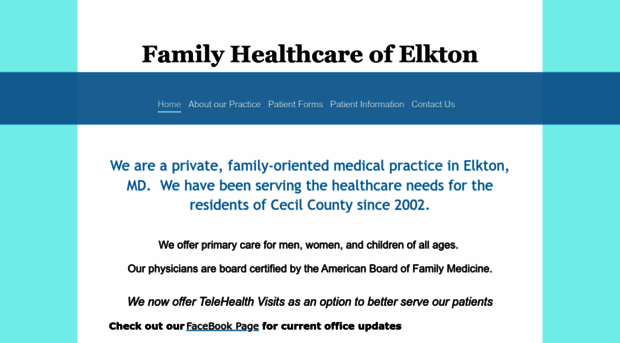 familyhealthcare-elkton.com