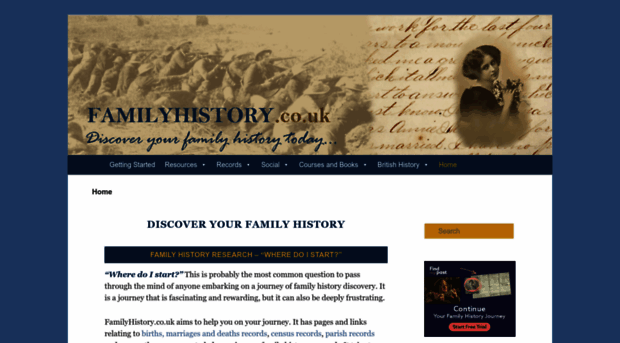 familyhistory.co.uk