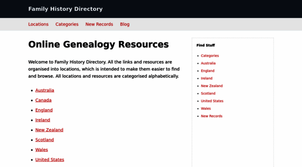 familyhistorydirectory.co.uk