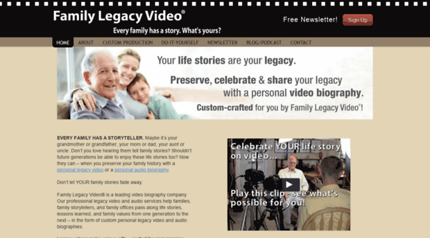 familylegacyvideo.com