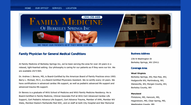 familymedicineofberkeleysprings.com